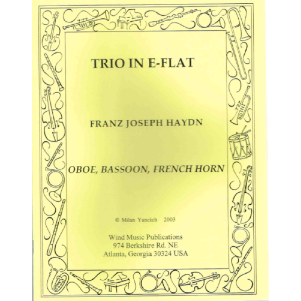 Trio in E-Flat for Oboe, Bassoon, and French Horn - Milan Yanich
