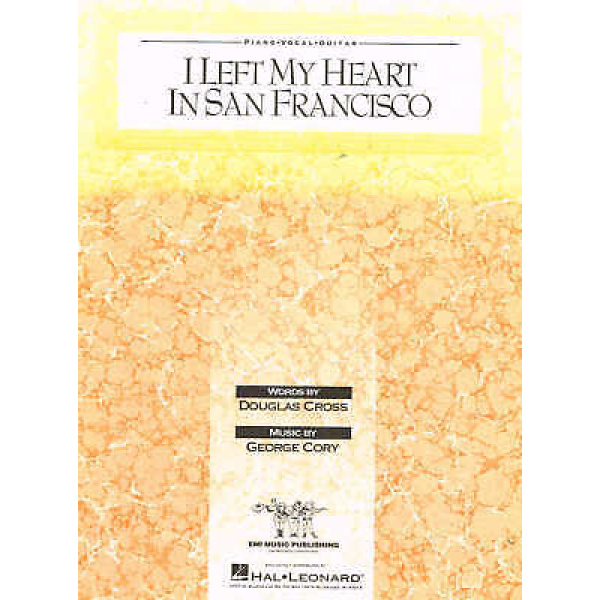 Pre-Owned I Left My Heart In San Francisco By Douglas Cross - Piano/Vocal/Guit..