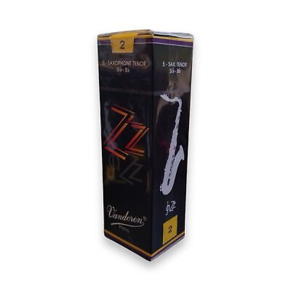 Vandroen ZZ Bb Tenor Saxophone Reeds.  Strength 2.  Box of 5 Reeds.