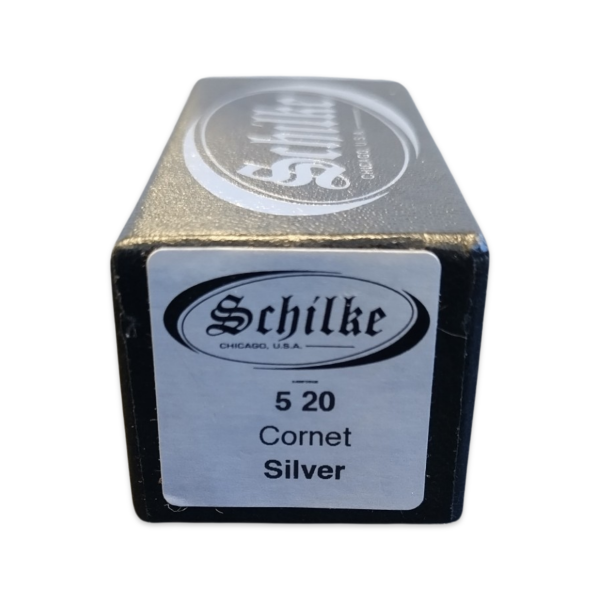 Schilke Standard Series Cornet Mouthpiece Model 20 Finished in Silver Plate - Image 2
