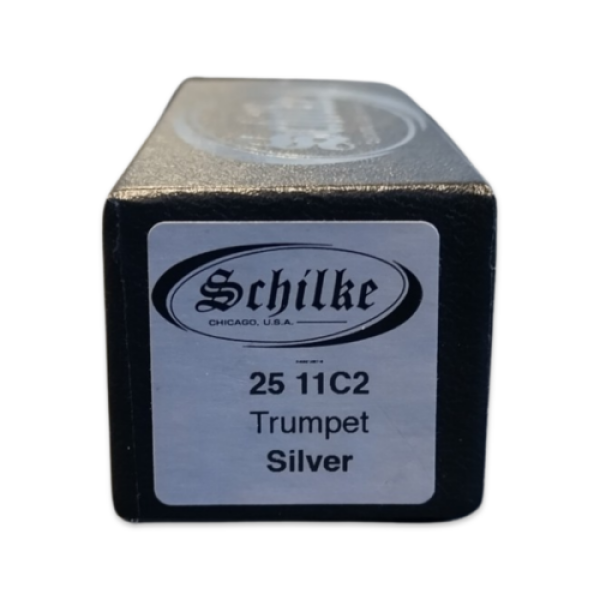 Schilke Standard Series Trumpet Mouthpiece Model 11C2 Finished in Silver Plate - Image 2