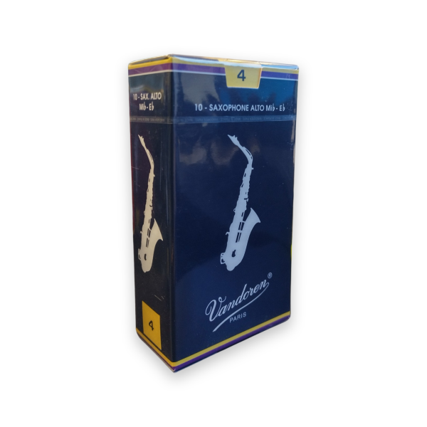 Vandoren Traditional Eb Alto Sax Reeds - Strength 4 - 10-Pack (SR214)