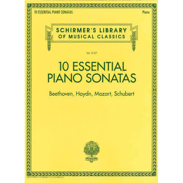 10 Essential Piano Sonatas - Beethoven, Haydn, Mozart, Schubert (HL50601318)