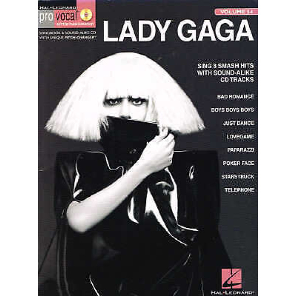 Pre-Owned Lady Gaga Sing 8 Smash Hits With Sound-Alike CD Tracks (HL00740438)