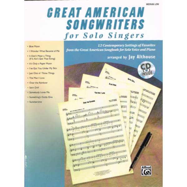 Pre-Owned Great American Songwriters for Solo Singers - Medium Low (31238)