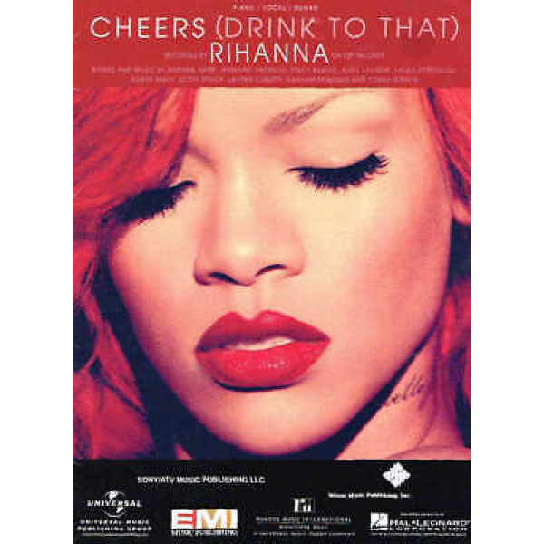 Pre-Owned Cheer (Drink to That) Rihanna - Piano/Vocal/Guitar (HL00354236)