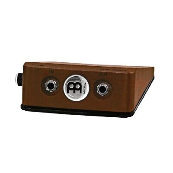 Open Box - Meinl Percussion Analog Stomp Box - Passive Piezo Pickup - Mahogany.. - Image 3