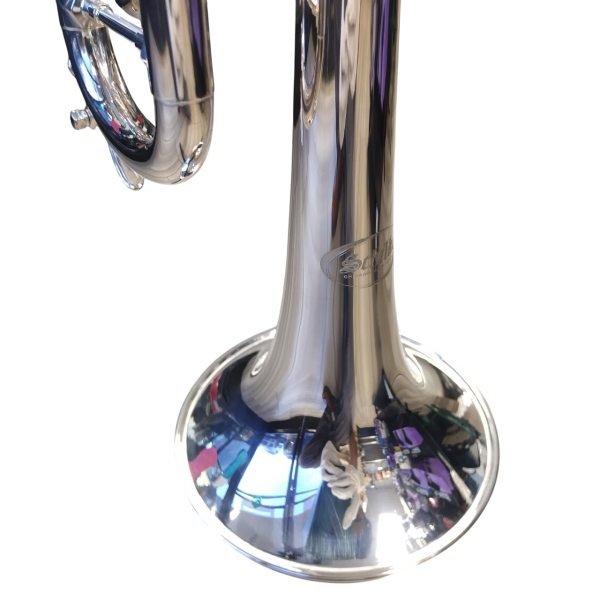 Schilke i33 Series Professional Bb Trumpet - Silver Plated - Image 8