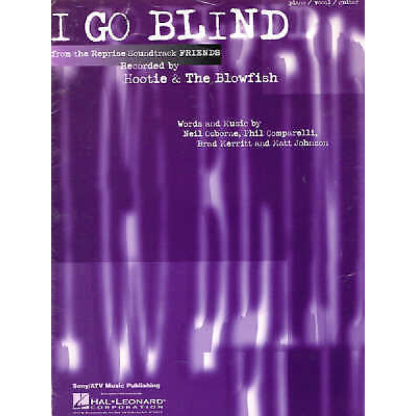 Pre-Owned I Go Blind by Hootie & The Blowfish for Piano/Vocal/Guitar (HL003514..