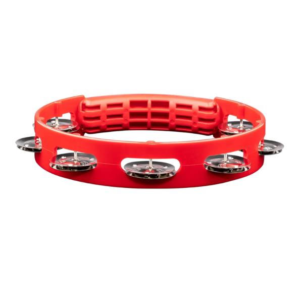 Meinl Percussion Headliner Series Single Row ABS 8 Inch Tambourine - Red (HTT8R) - Image 4