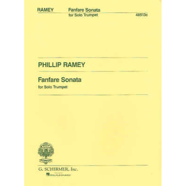 Fanfare Sonata for Solo Trumpet by Phillip Ramey (HL50292560)