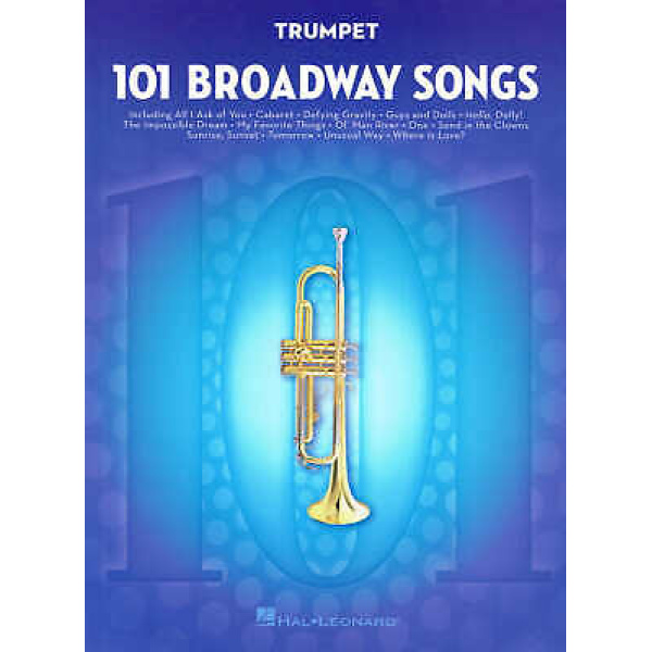 101 Broadway Songs for Trumpet (HL00154203)