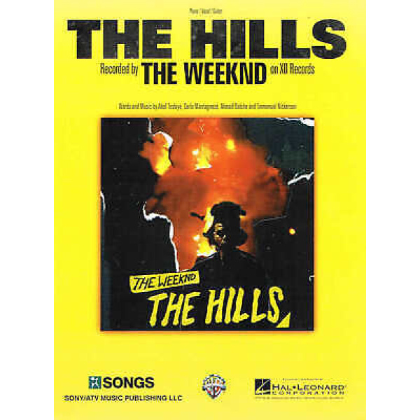 The Weekend- The Hills - Piano/Vocal/Guitar