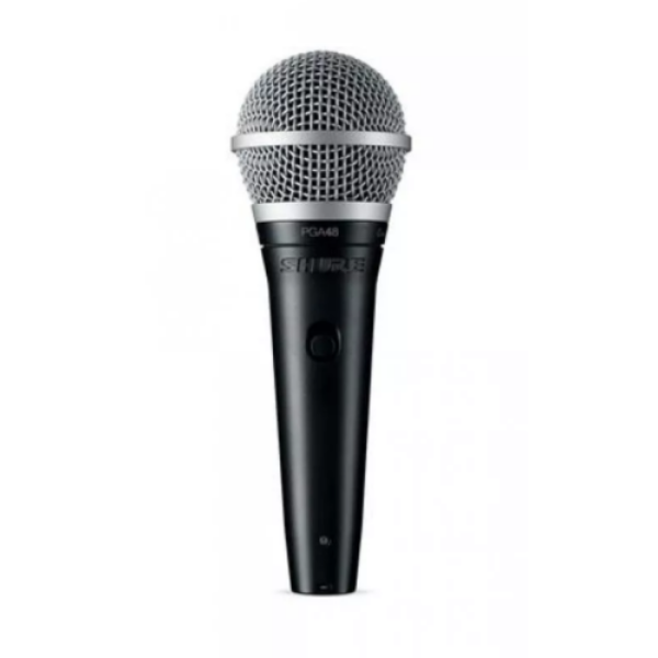 Shure Cardioid/Dynamic Handheld Vocal Microphone (PGA48-XLR)