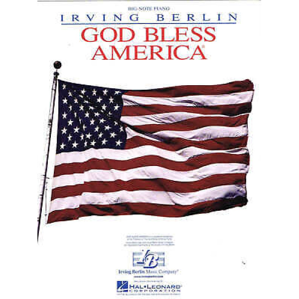 Irving Berlin - God Bless America - Big Note Piano (HL00349014)