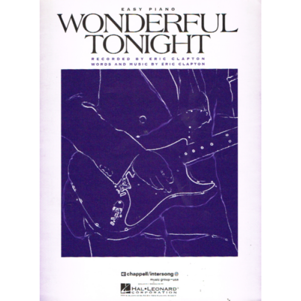 Pre-Owned Wonderful Tonight by Eric Clapton for Easy Piano (HL00110050)