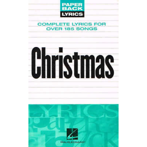 Pre-Owned Complete Lyrics For Over 185 Songs - Christmas (HL00240273)