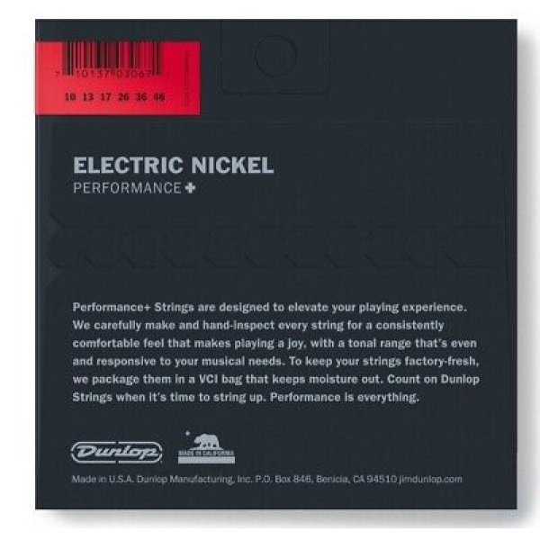 Jim Dunlop Electric Nickel Perfomance + 10/46 DEN1046 - Image 2