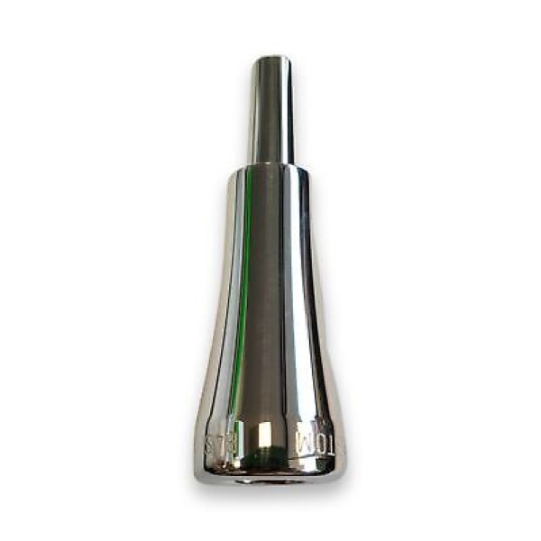 JC Custom Trumpet Mouthpiece - King - B4S (1 1/2) - Silver Finish - Image 2