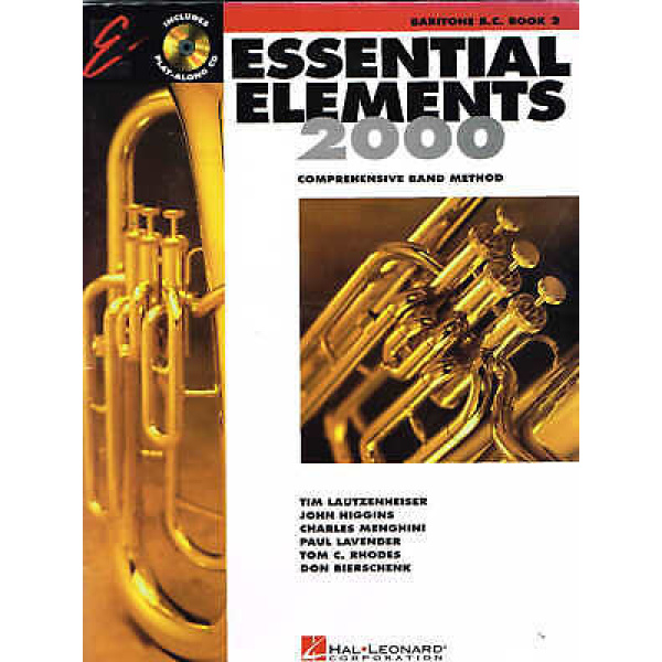 Essential Technique For Band - Baritone BC - Book 2 - Includes CD (HL00862600))