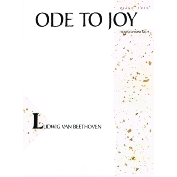 Ode To Joy - Piano Solo from Symphony No. 9 - Ludwig Van Beethoven (HL00290149)