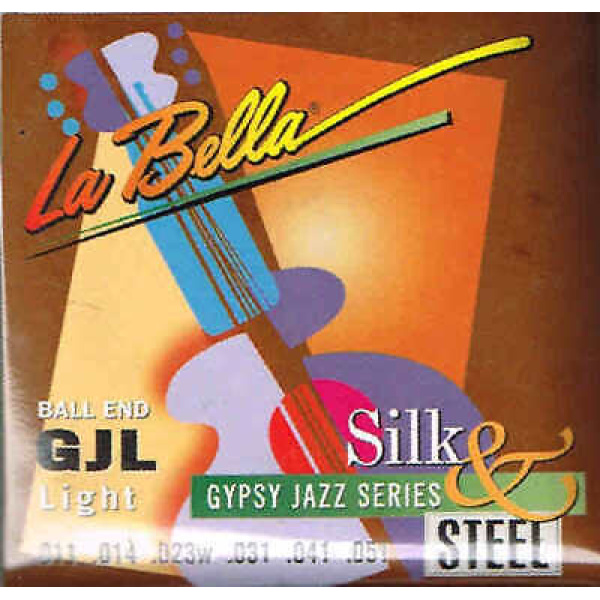 La Bella Ball End GJL Light Silk and Steel Gypsy Jazz Series 11-51 (LB-GJL)