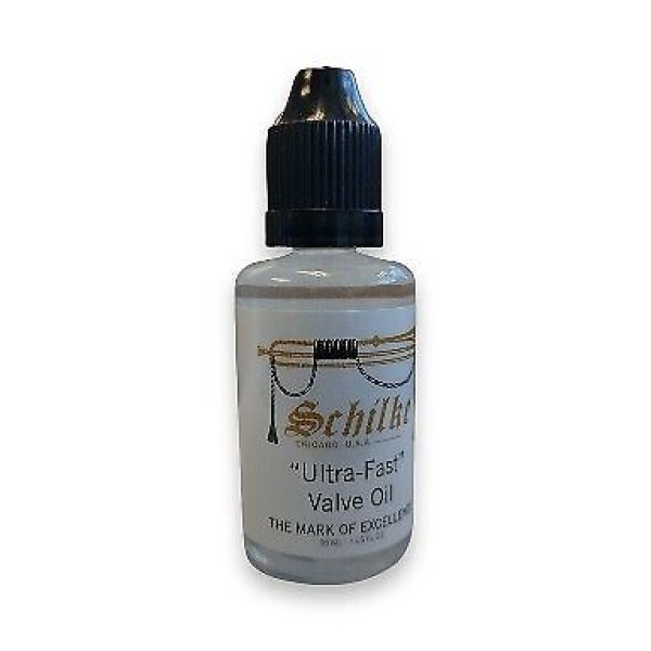 Schilke Premium Ultra Fast Brass Instrument Valve Oil - 1oz (500AC523)