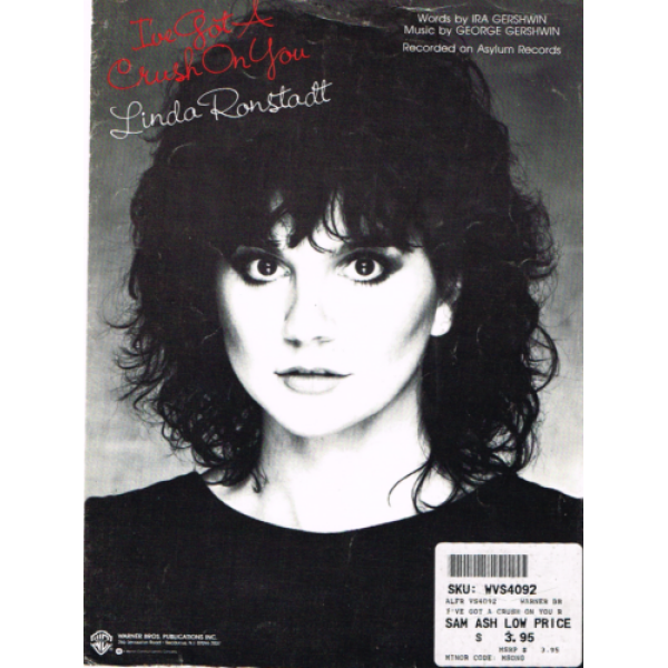 Pre-Owned I've Got a Crush on You by Linda Ronstadt - Piano Sheet Music