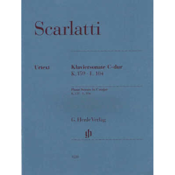Scarlatti - Klaviersonate C-dur K.159 L.104 Urtext (51481220)