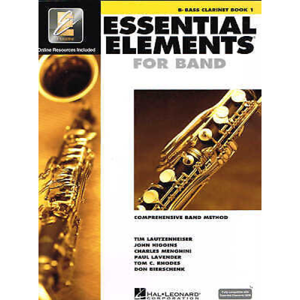 Essential Elements for Band - Bb Bass Clarinet Book 1 - Comprehensive Band Met..