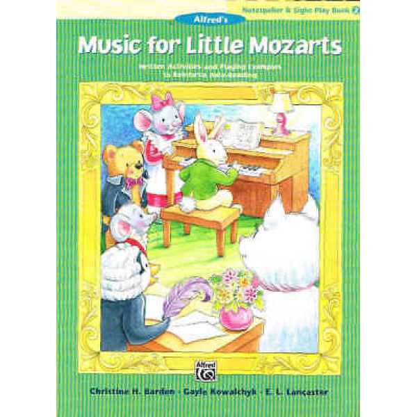 Pre-Owned Alfreds's Music for Little Mozarts - Notespeller & Sight-Play Book 2..