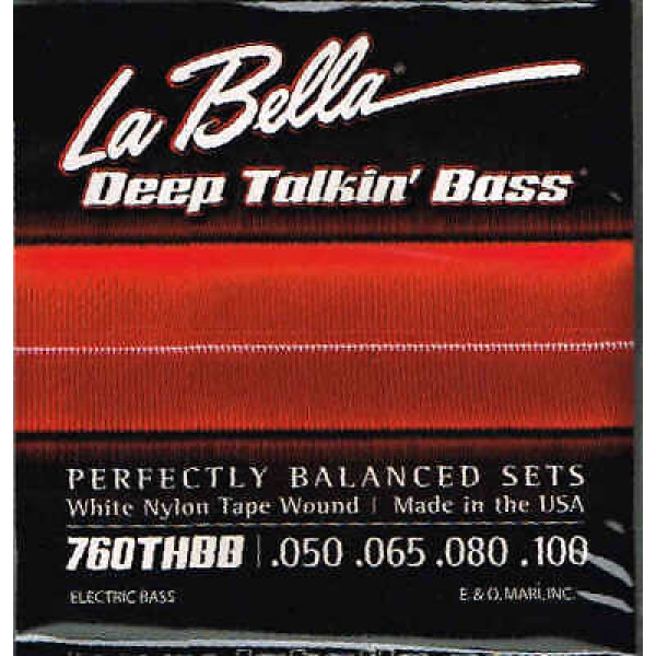 La Bella Deep Talkin' Bass Perfectly Balanced Sets .050, .065, .080, .100 (760THBB)
