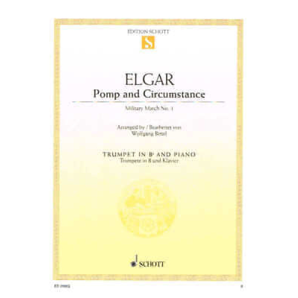 Pomp and Circumstance Military March No. 1 for Trumpet & Piano - Edward Elgar ..