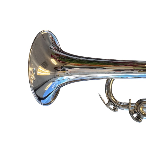 Schilke X3 Bb Trumpet with 3rd Slide Waterkey in Silver Plate Finish - Image 8