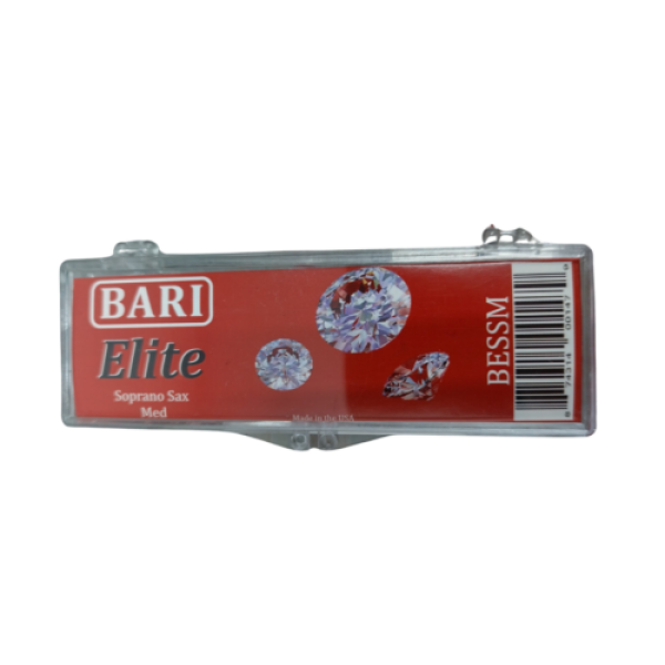Bari Woodwind Elite Bb Soprano Saxophone Synthetic Reed Strength Medium (2.5-3..
