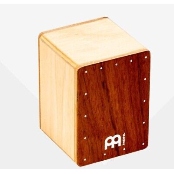 Meinl Percussion Mini Cajon Shaker, Ovangkol Finish - Cutting Sound (SH51)