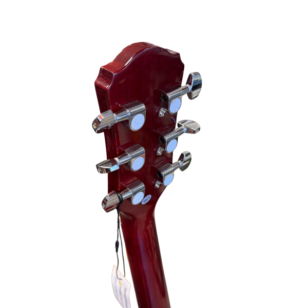 Scratch & Dent Oscar Schmidt Acoustic Guitar w/ Gig Bag - Tobacco Sunburst (OD45CTSPAK) - Image 8