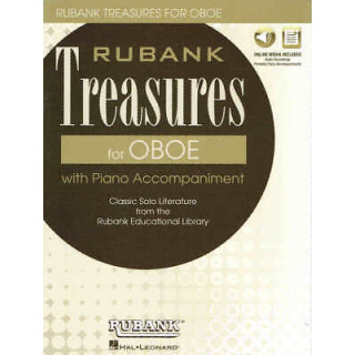 Rubank Treasurer for Oboe with Piano Accompaniment (HL0012102)