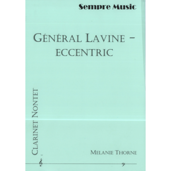 General Lavine - Eccentric - Flute Choir by Melanie Thorne (SM-F85FF)