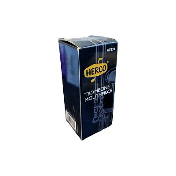 Herco Chrome Plated Trombone Mouthpiece (HE270)