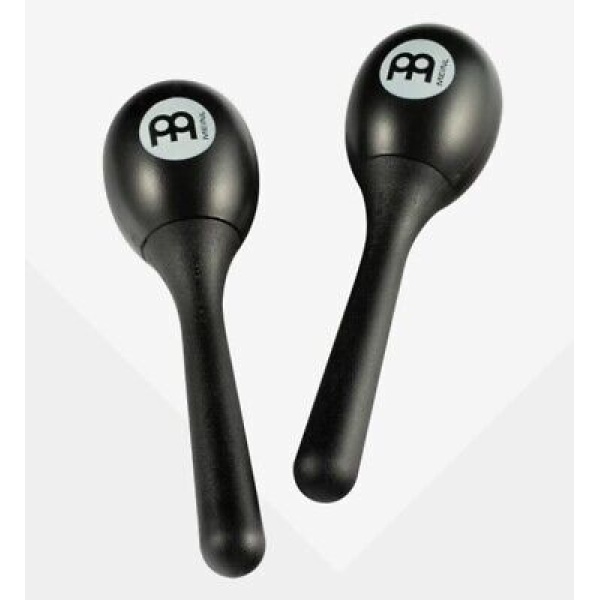 Meinl Percussion Plastic Egg Maracas, Black (PEMBK)