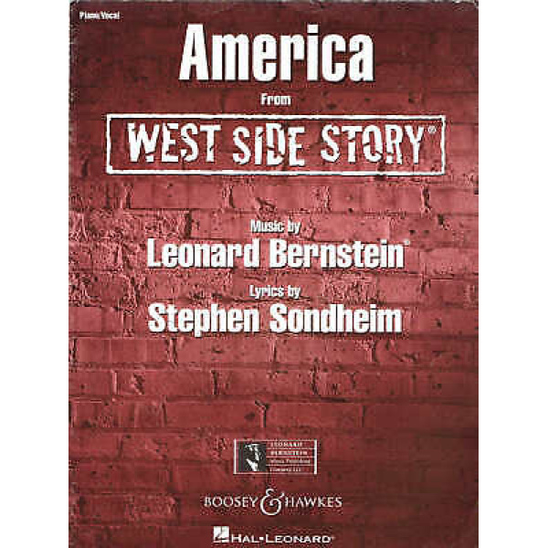 Pre-Owned America From West Side Story By Leonard Bernstein & Stephen Sondheim..