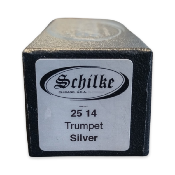 Schilke Standard Series Trumpet Mouthpiece Model 14 Finished in Silver Plate - Image 2