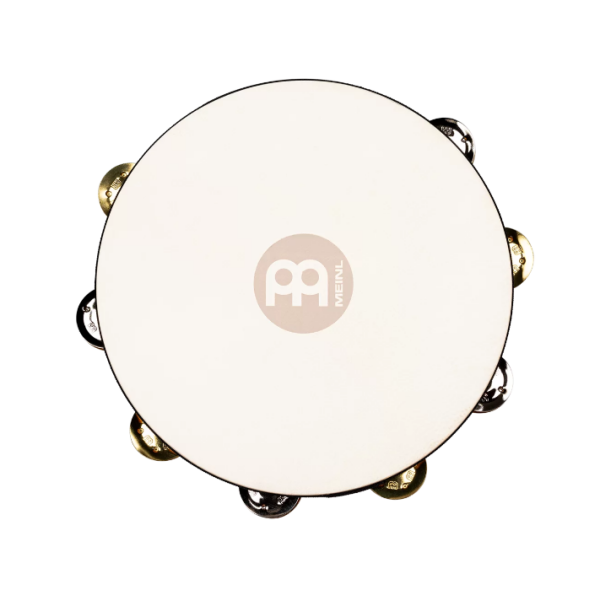 Meinl Percussion 10-Inch Goatskin Wood Tambourine (TAH2M-SNT) - Image 2