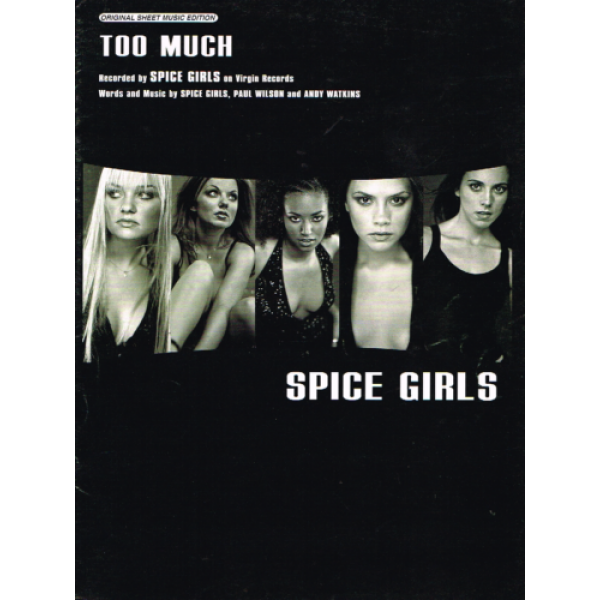 Pre-Owned Too Much by Spice Girls - Piano Sheet Music (PV9818)