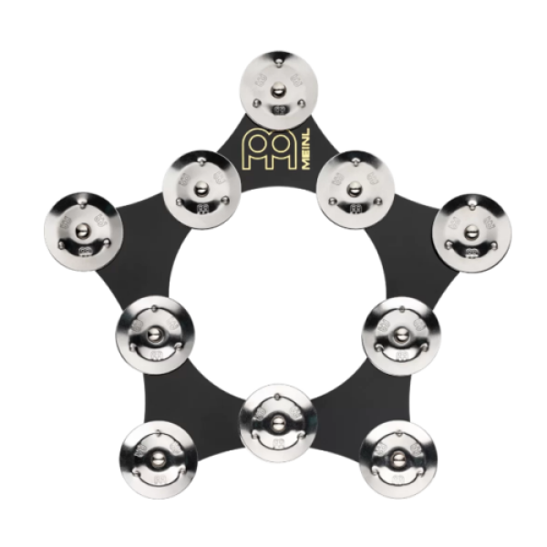 Meinl Percussion Super Flex Hi-Hat Tambourine - Stainless Steel Jingles (SFHHT) - Image 3