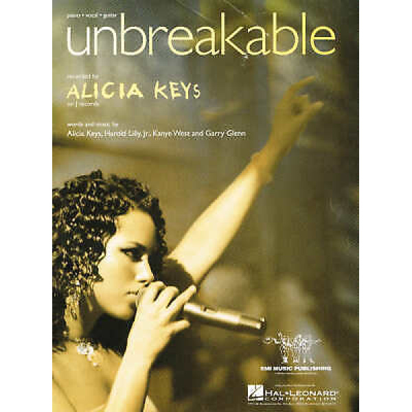 Pre-Owned Unbreakable by Alicia Keys for Piano/Vocal/Guitar (HL00353032)