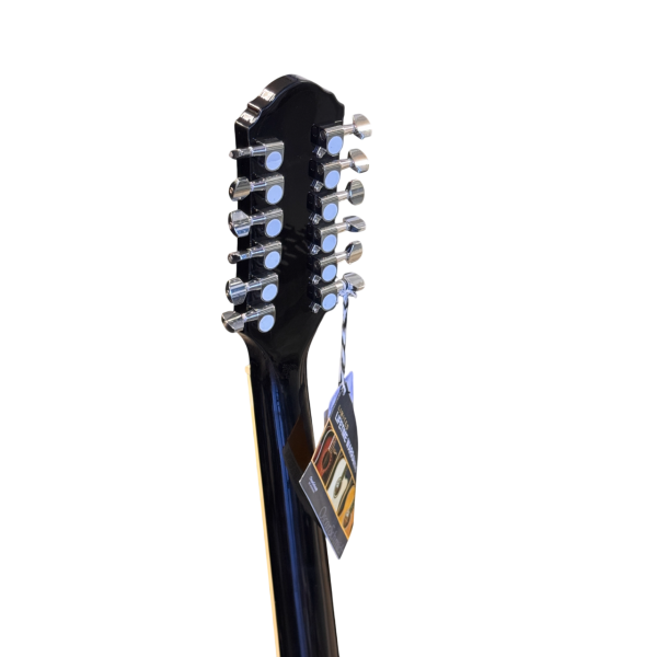 Dent & Scratch Oscar Schmidt 12 String Acoustic Electric Guitar in Black (OD312CEB-A-U) - Image 6