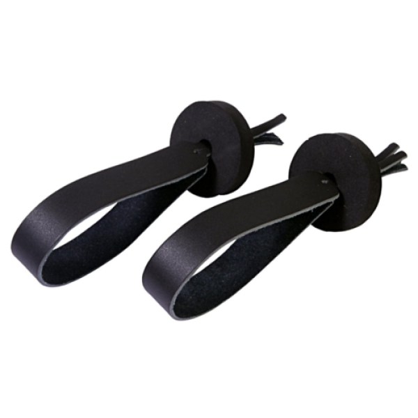 Nino Percussion Leather Straps, Pair, 7 Inch /8 Inch Cymbals (BR4)