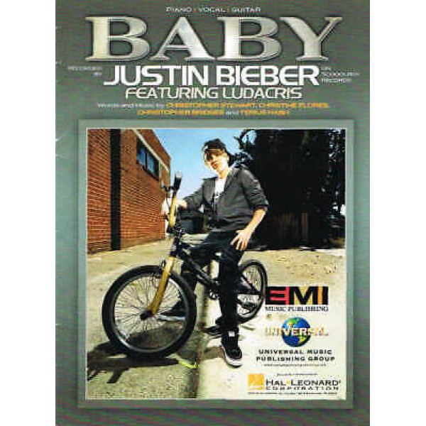 Pre-Owned Baby - Justin Bieber - Ludacris - Piano/Vocal/Guitar (HL00354056)